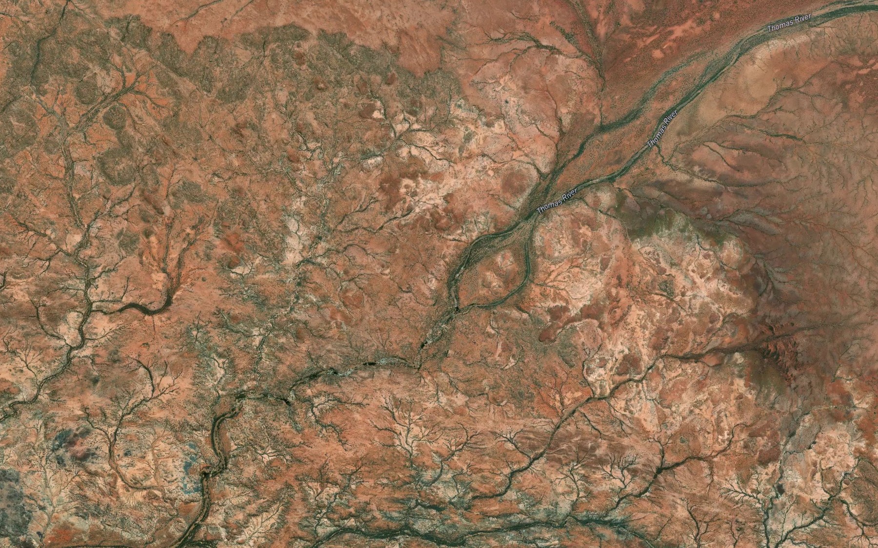 Satellite map of the Gunawiri Pool