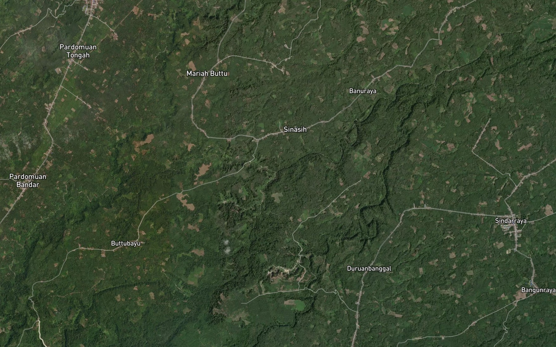 Satellite map of the Bah Lopatan