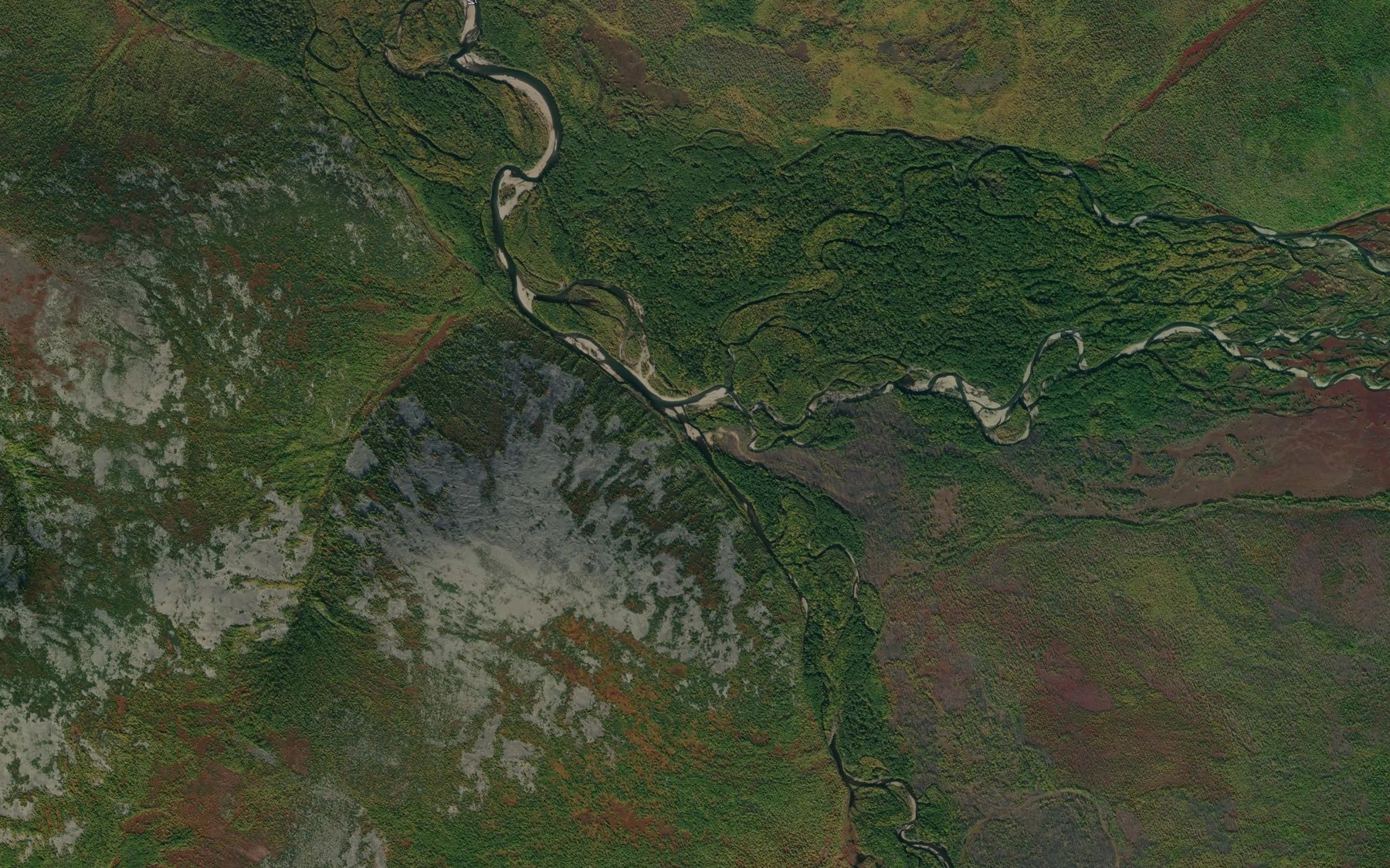 Satellite map of the Maltan