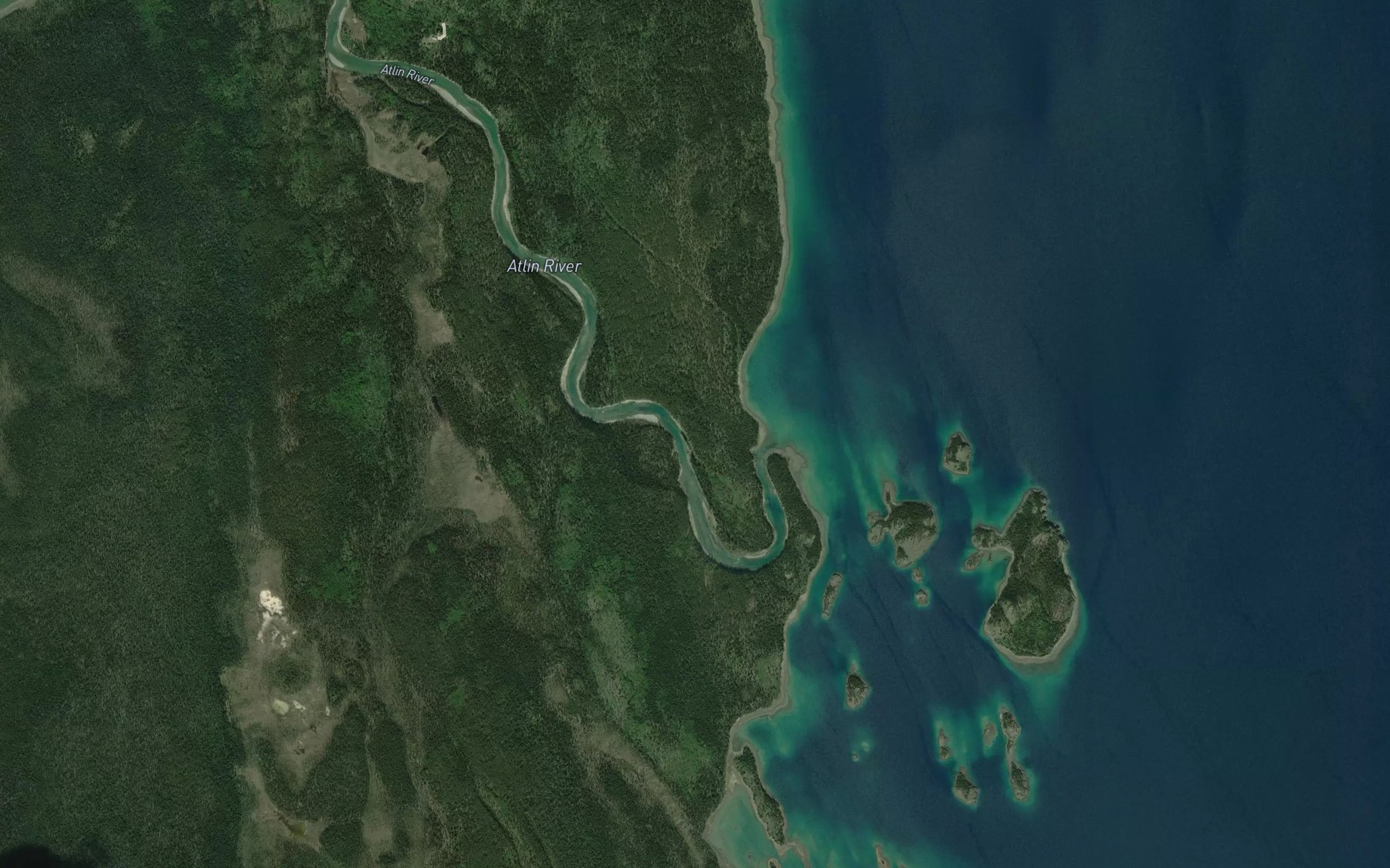 Satellite map of the Scotia Bay