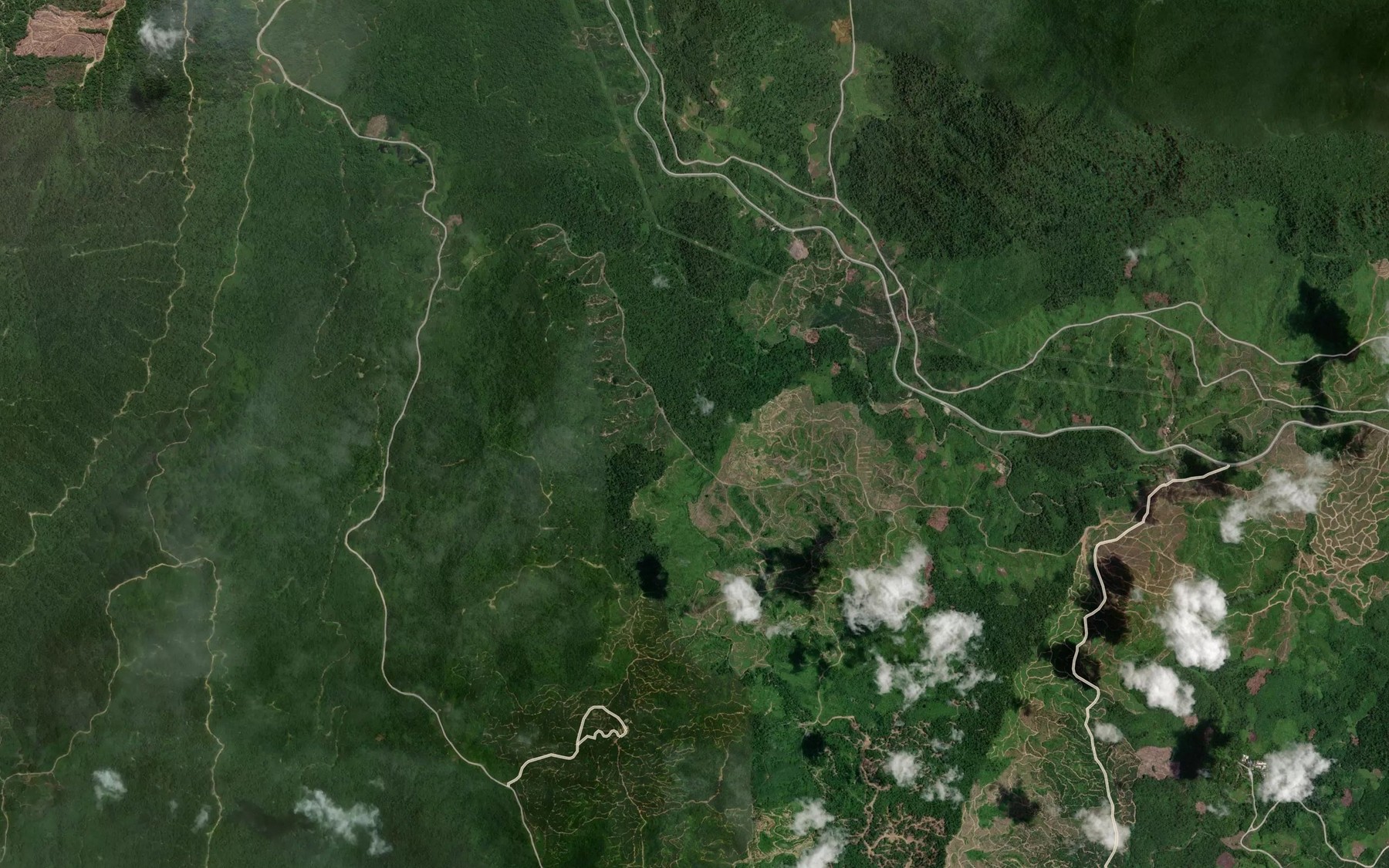 Satellite map of the Sungai Baki