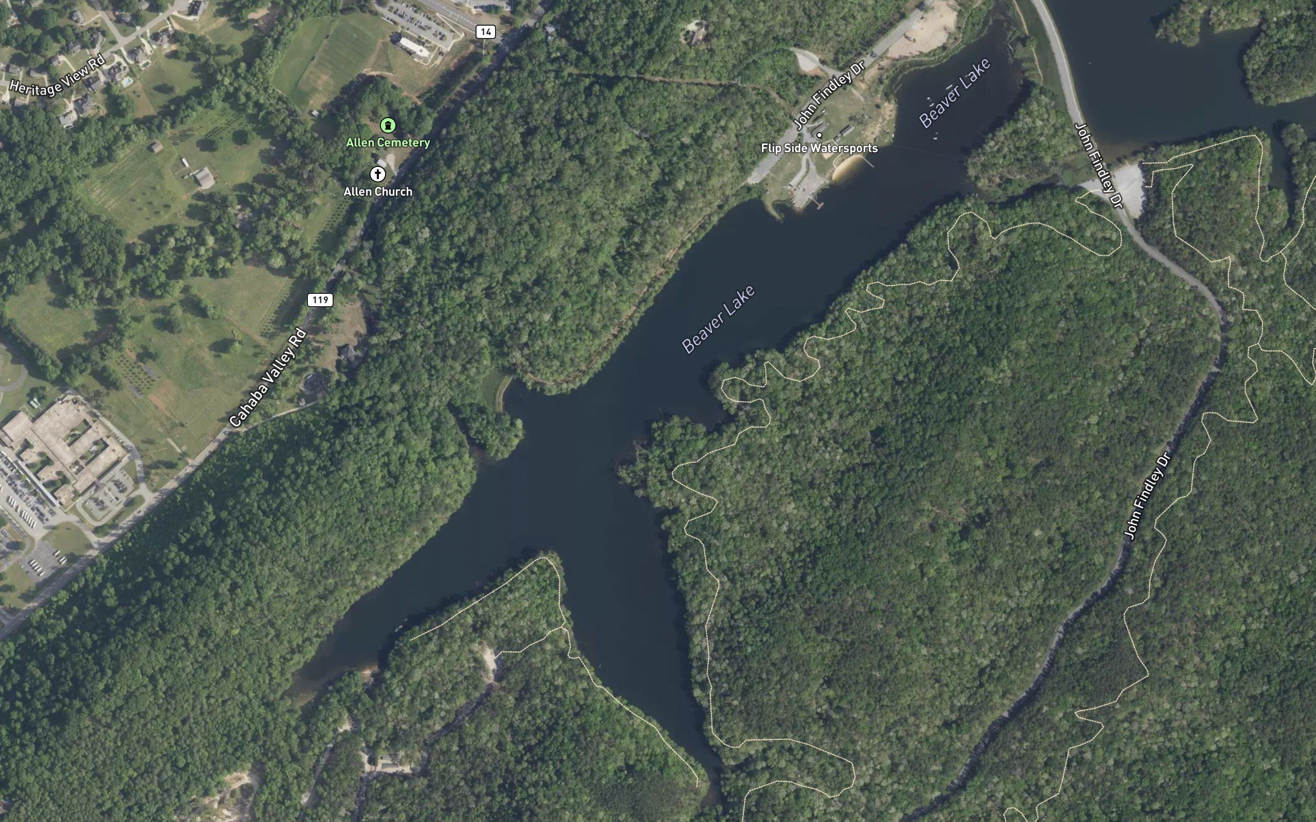 Oak Mountain Lake