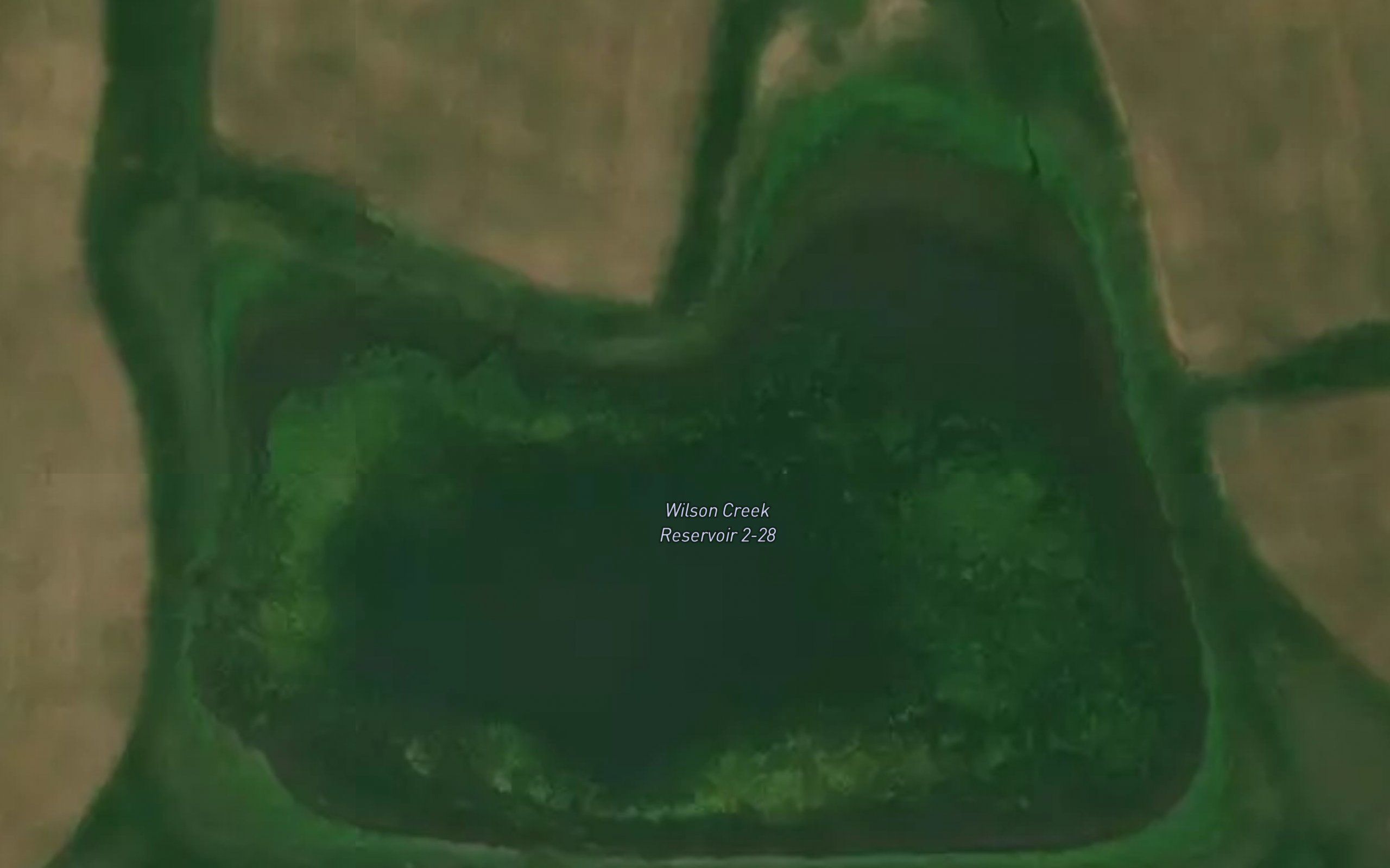 Wilson Creek Reservoir 2-28