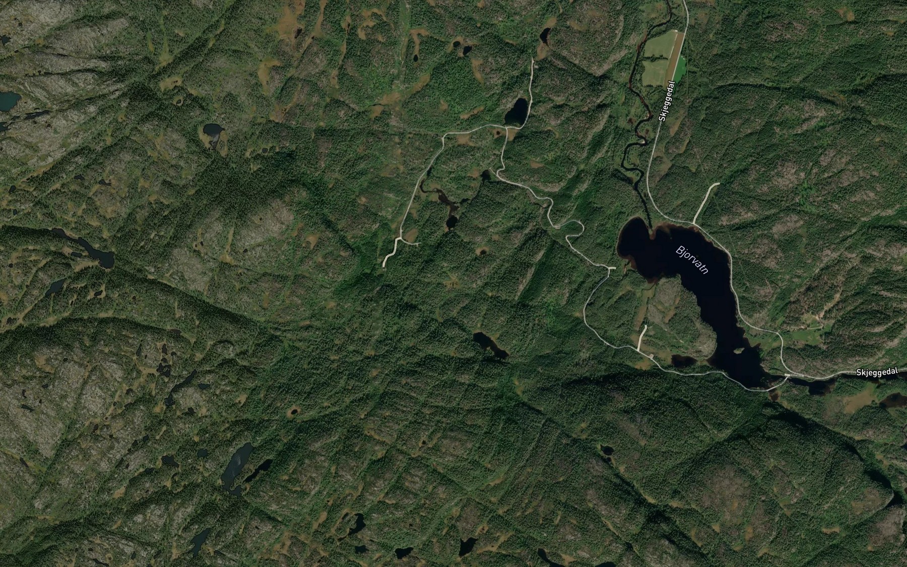 Satellite map of the Raumyrtjonn