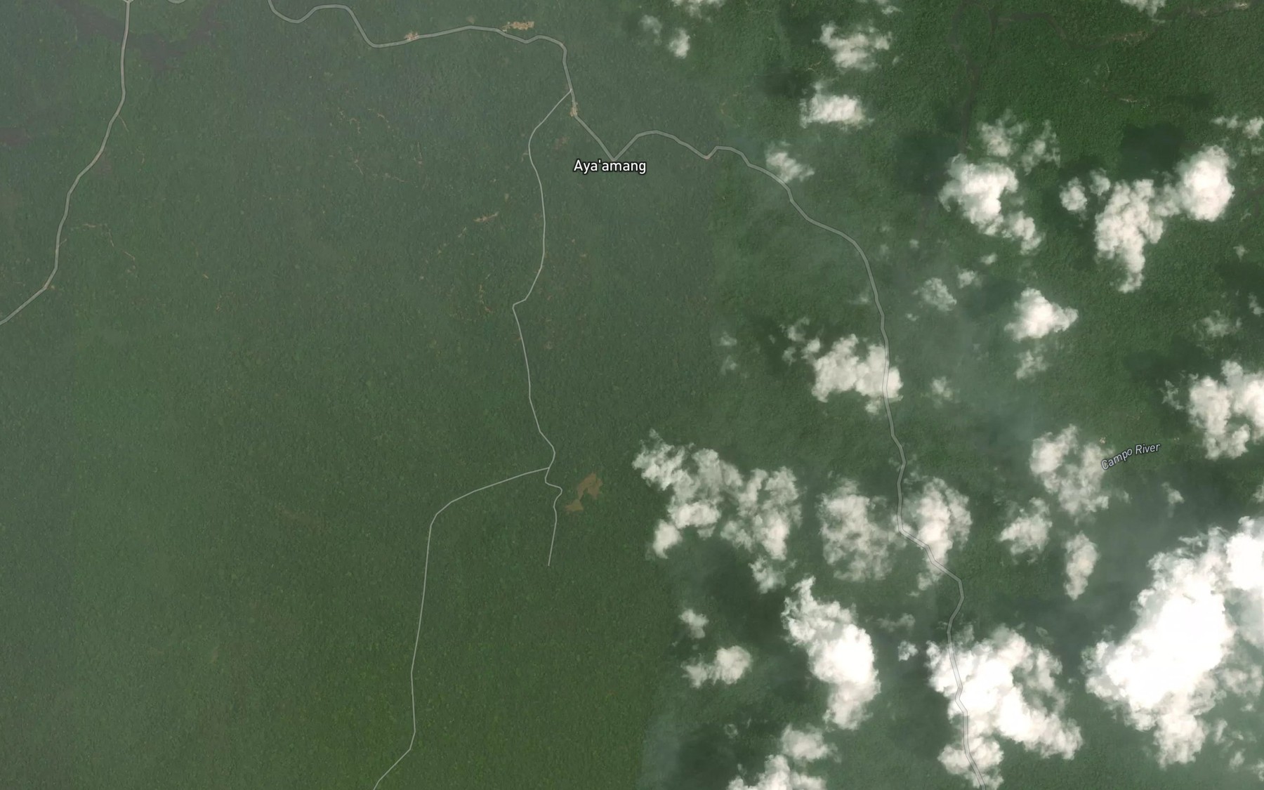 Satellite map of the Avoe