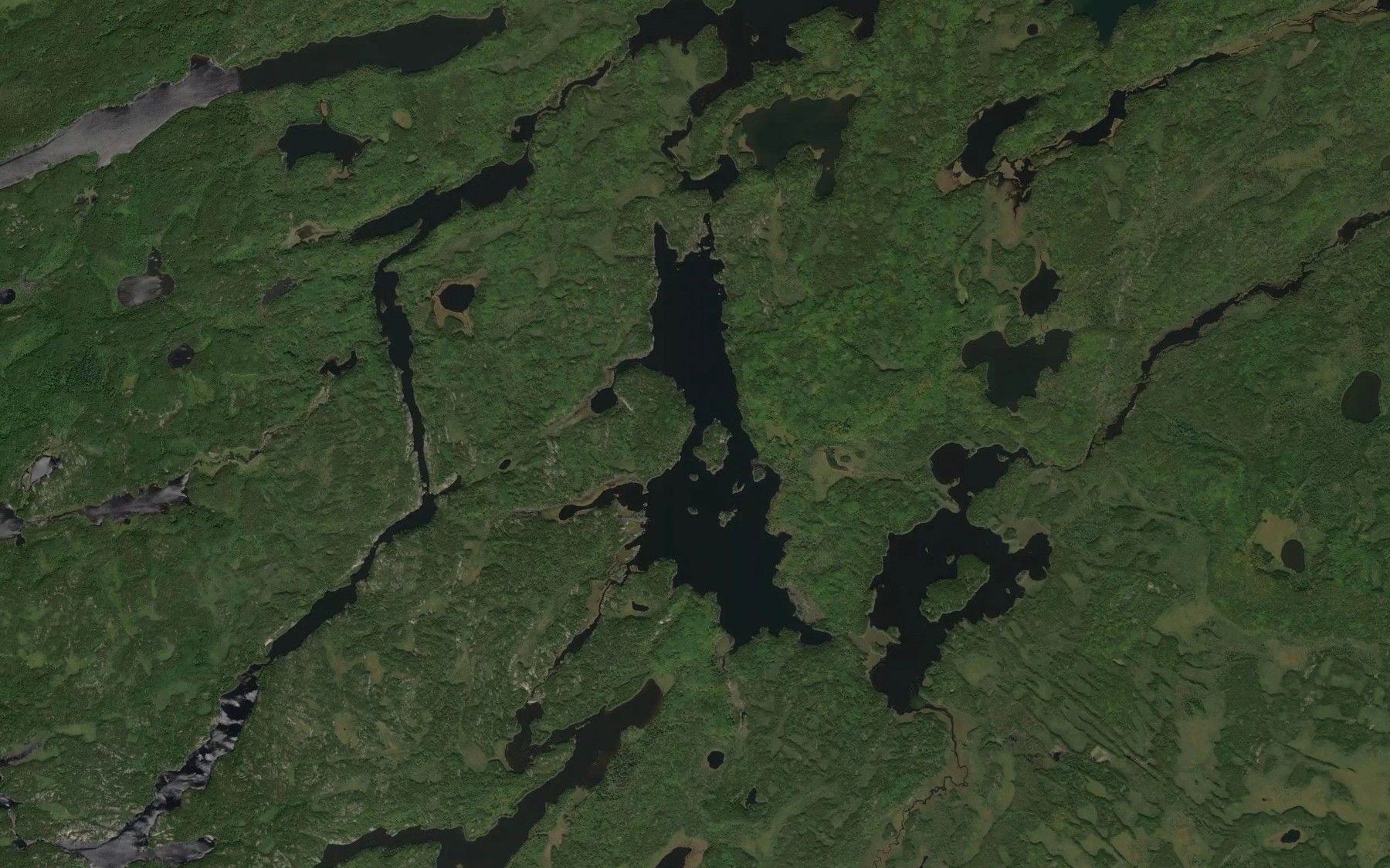 Satellite map of the Badour Lake
