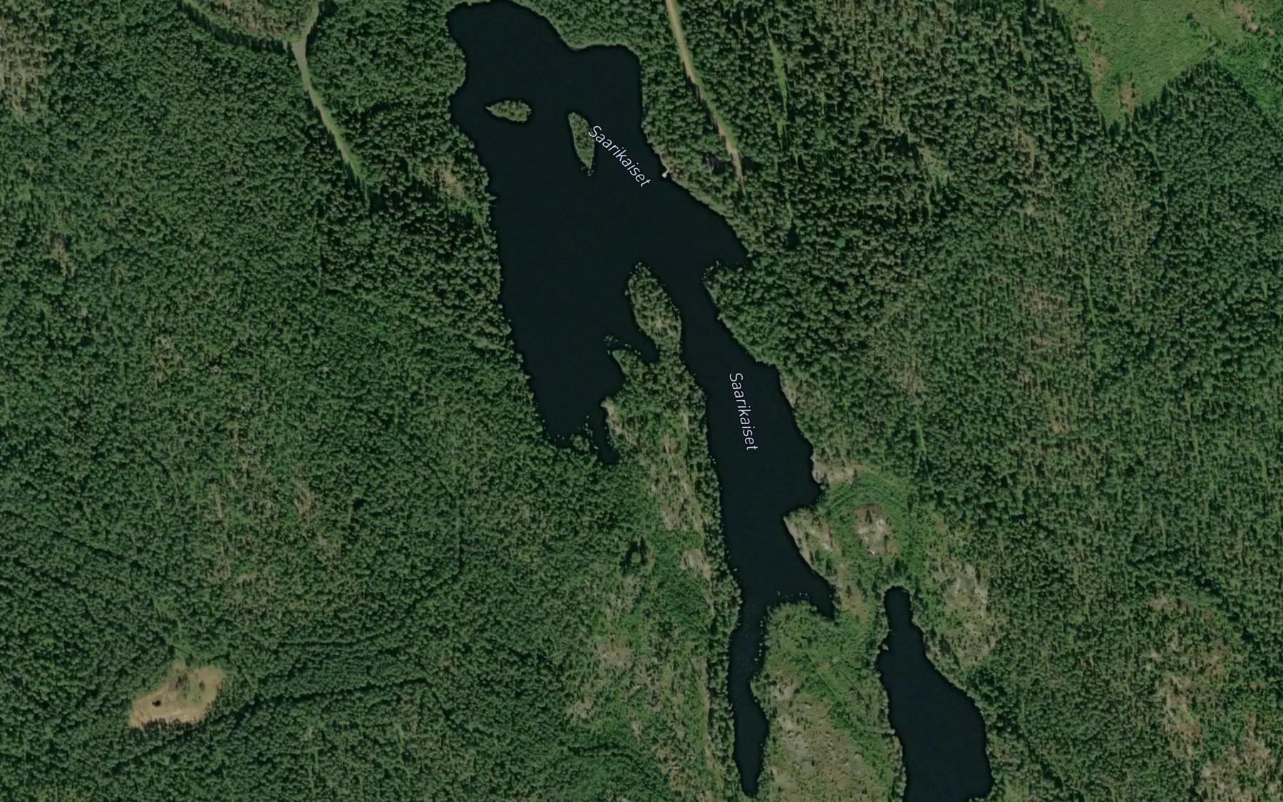 Satellite map of the Saarikaiset