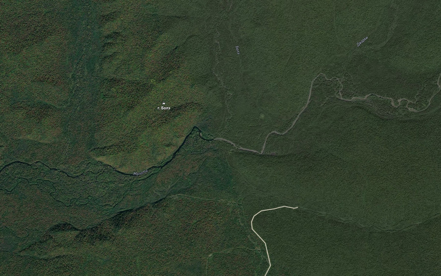 Satellite map of the Bole