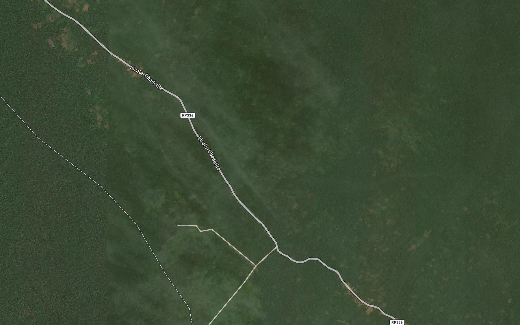 Satellite map of the Evo