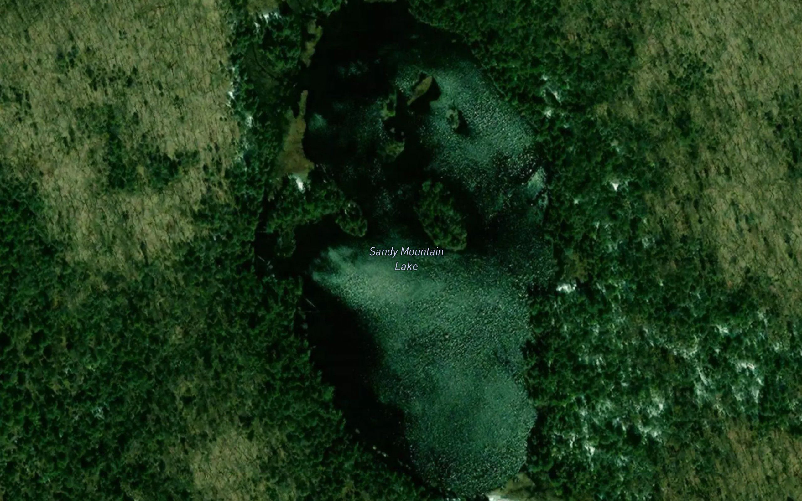 Sandy Mountain Lake