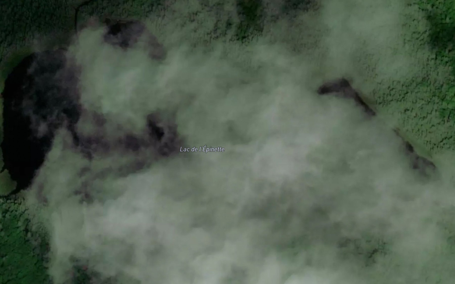 Satellite map of the Lac de l'Epinette