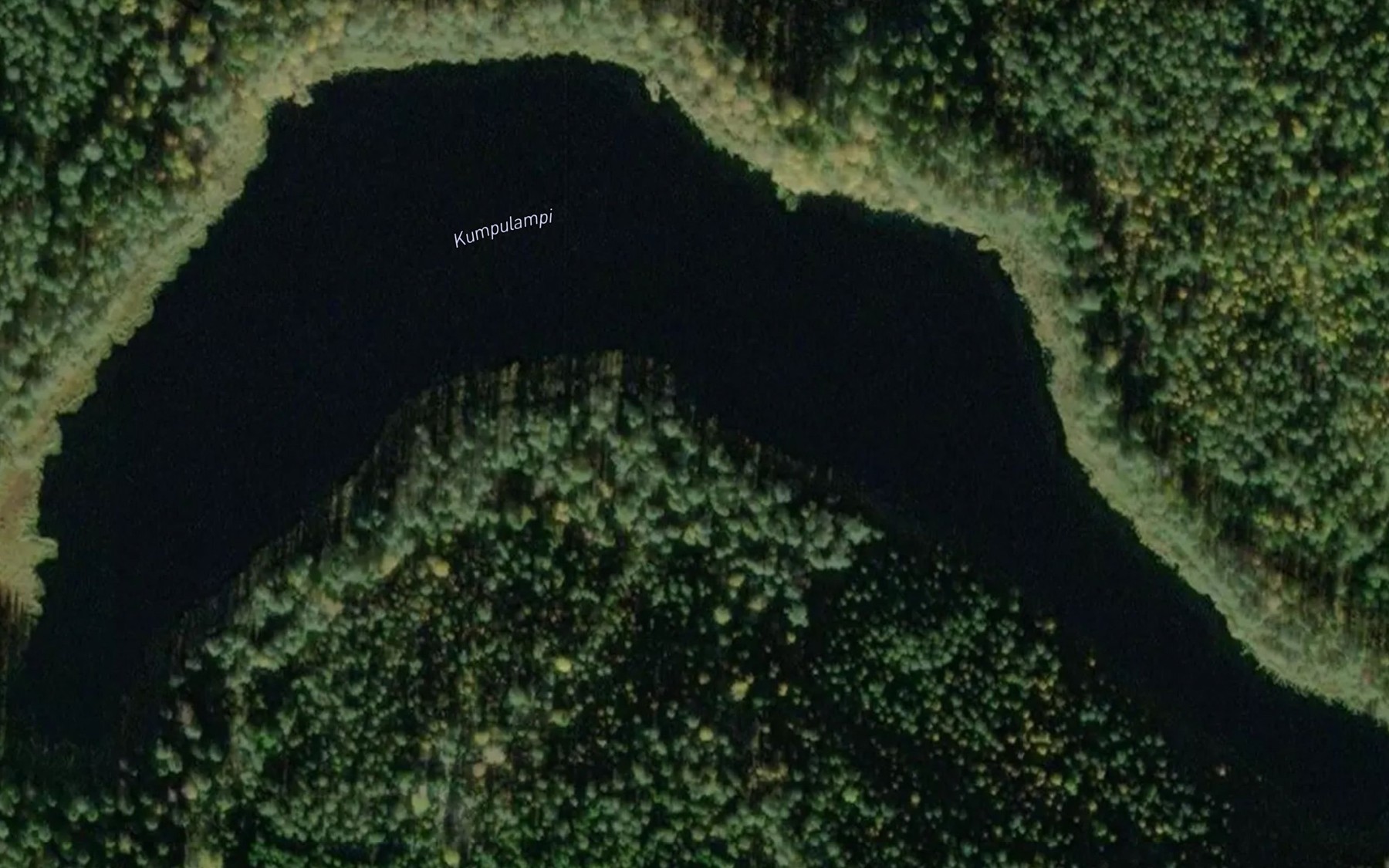 Satellite map of the Kumpulampi