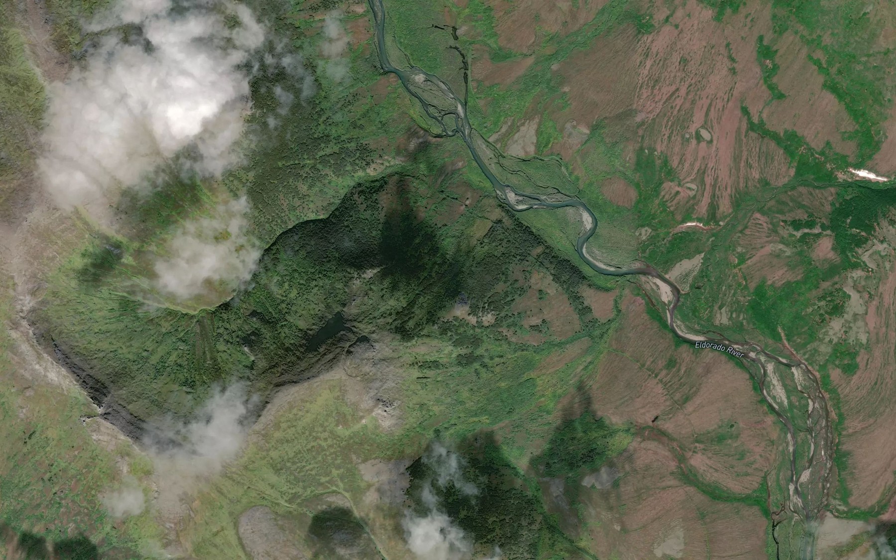 Satellite map of the Goldengate Creek