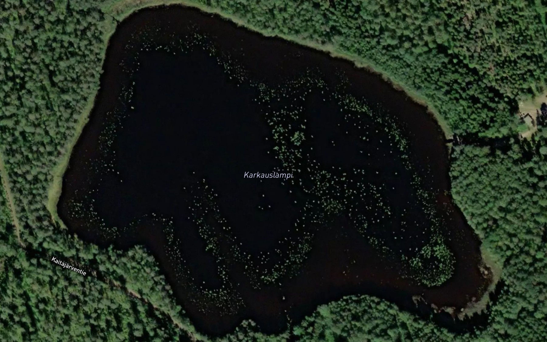 Satellite map of the Karkauslampi