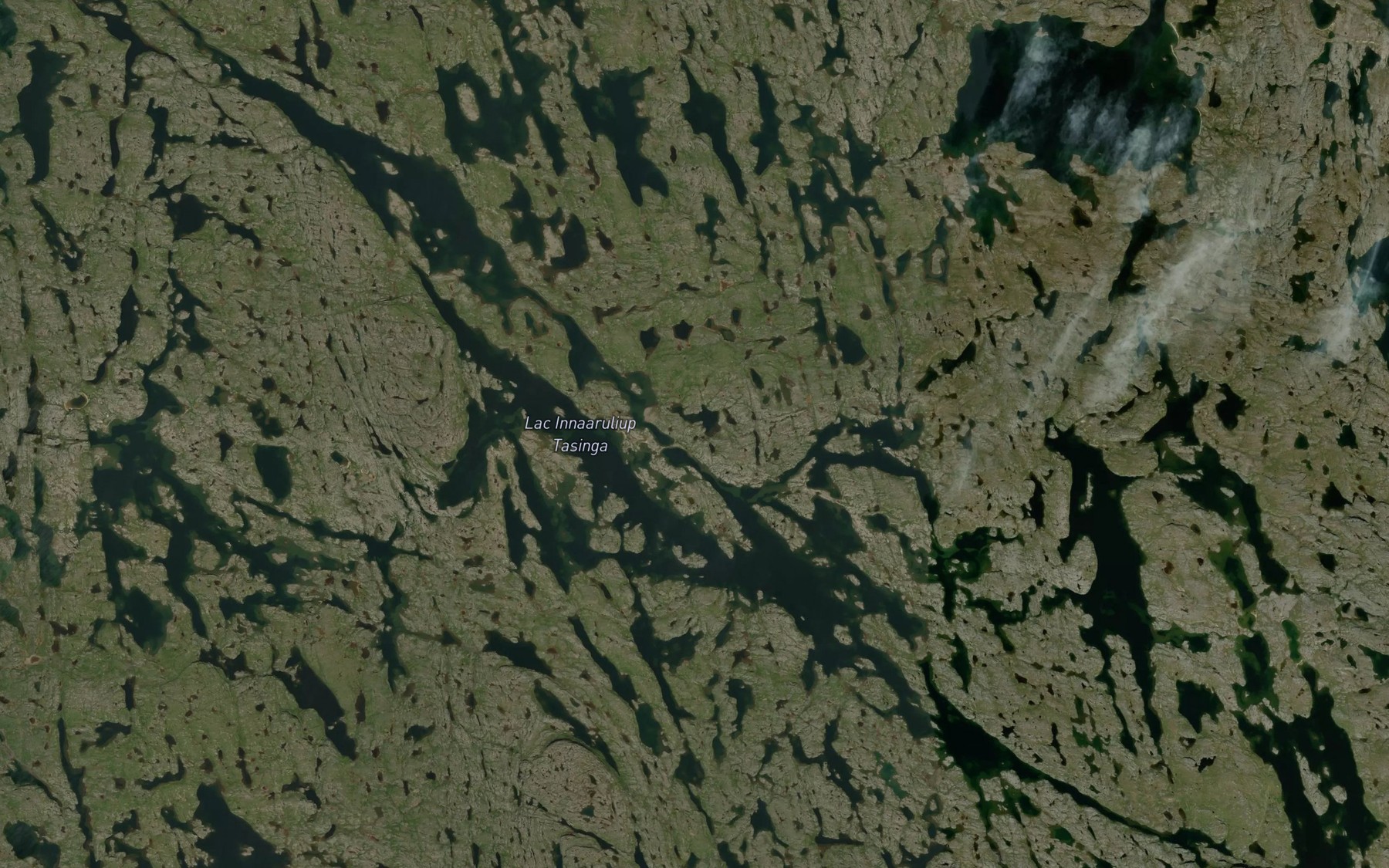 Satellite map of the Lac Innaaruliup Tasinga
