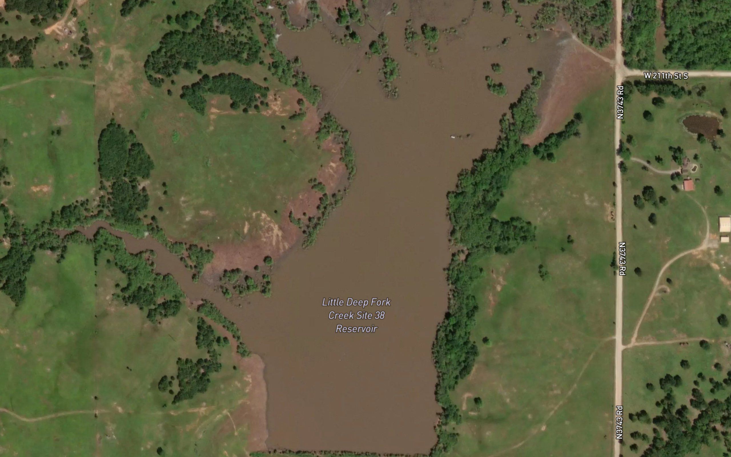 Little Deep Fork Creek Site 38 Reservoir