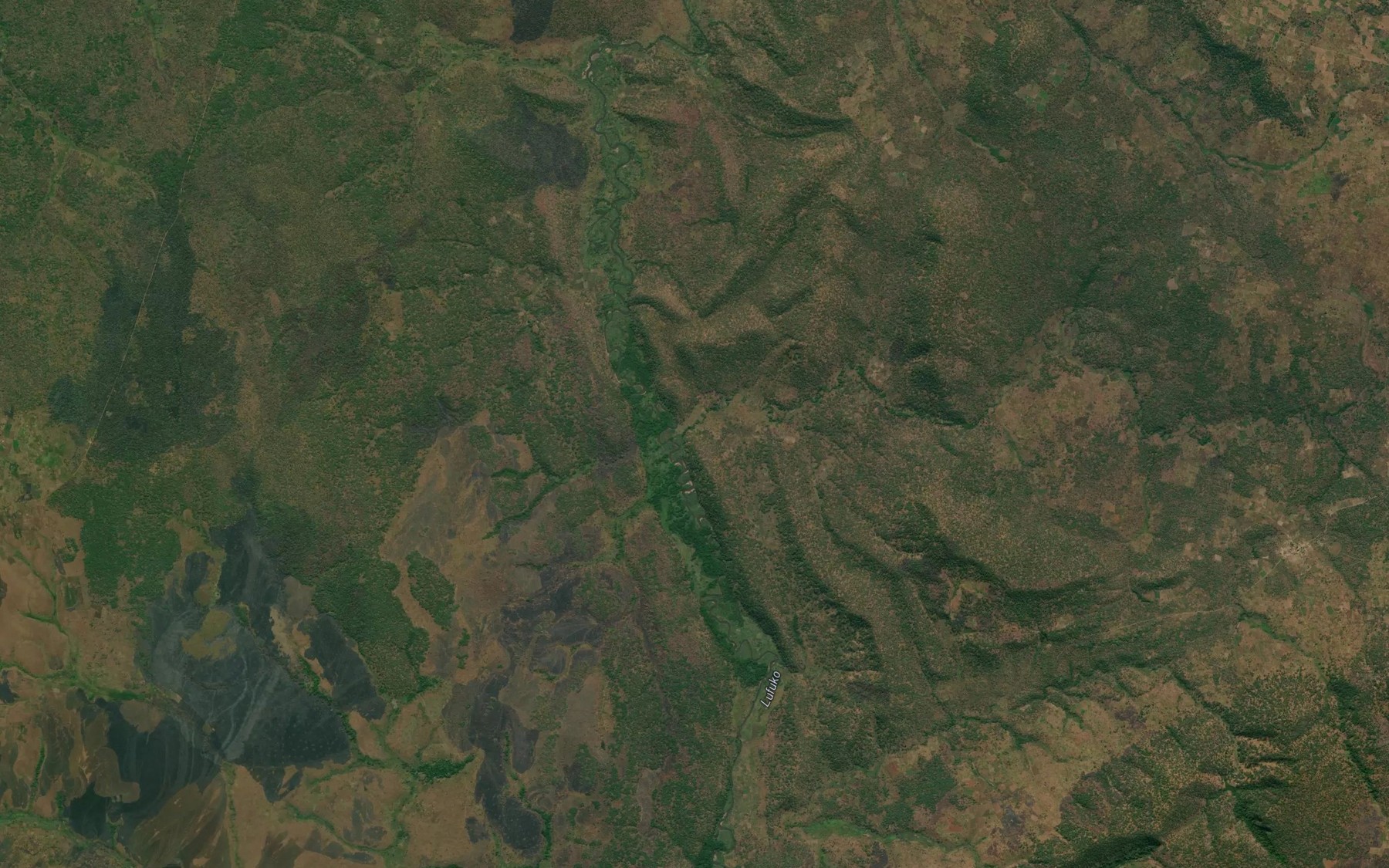 Satellite map of the Zofwe