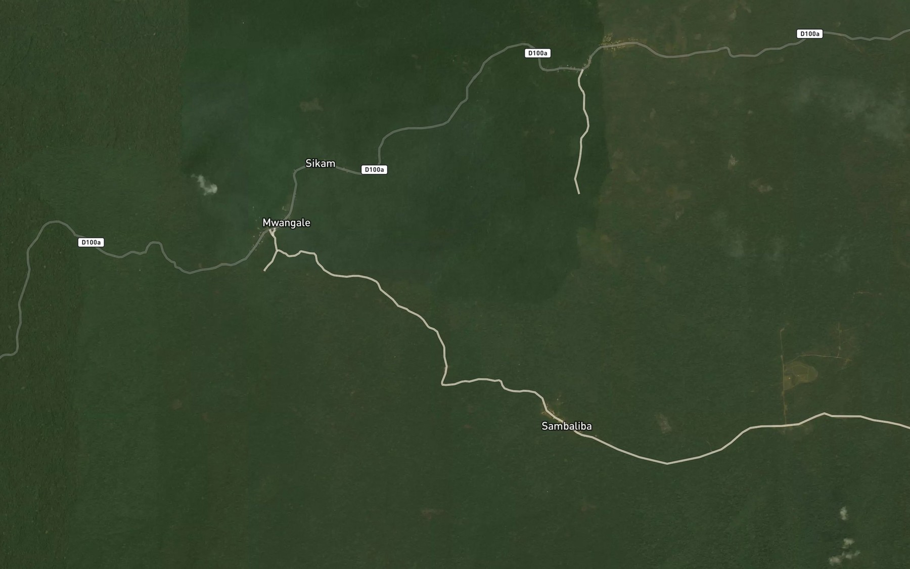 Satellite map of the Me