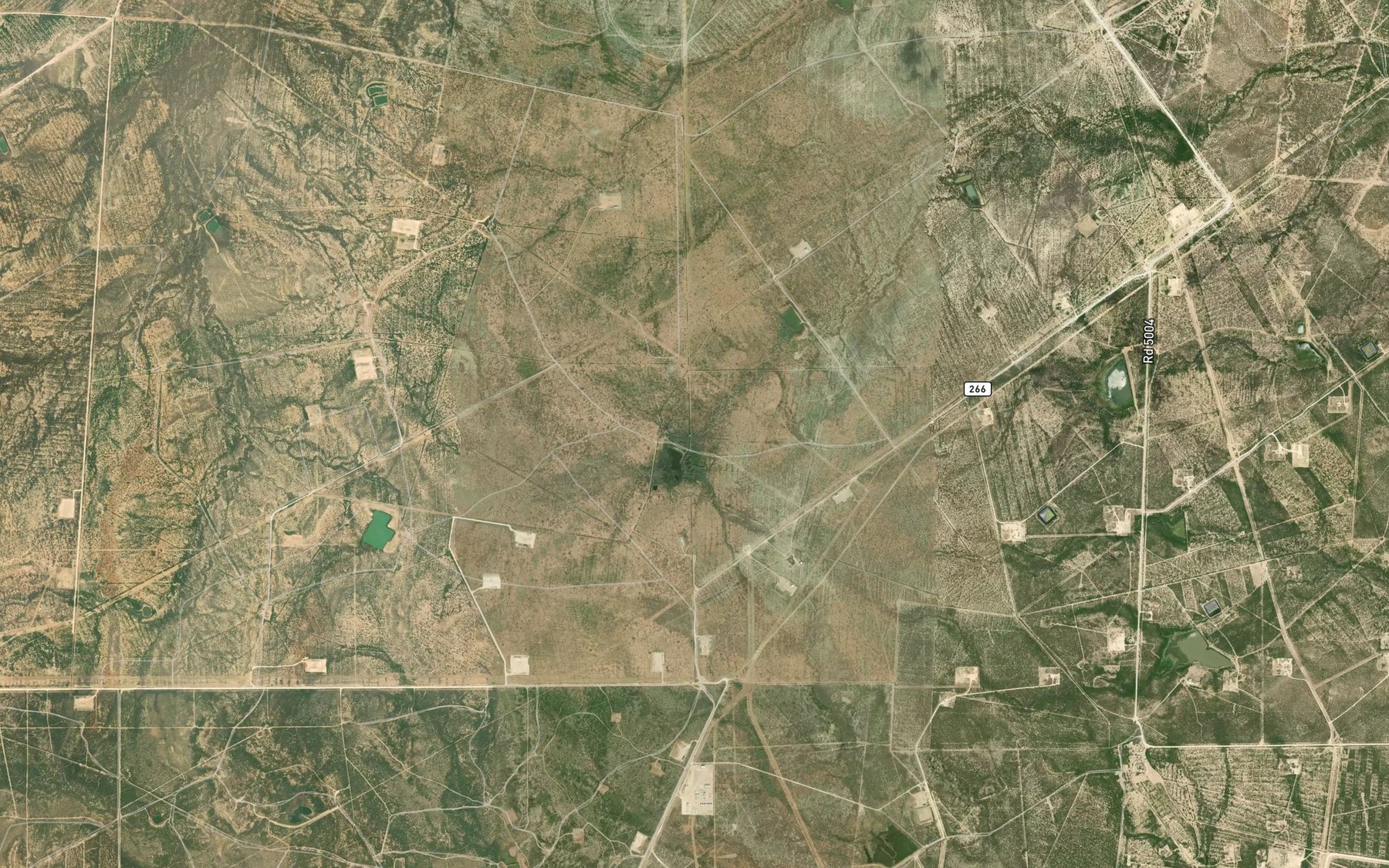 Satellite map of the Gates Lake Number 1