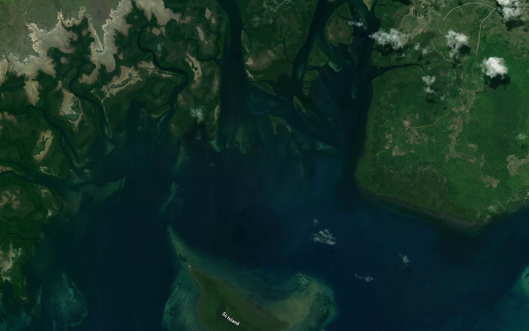 Satellite map of the Mwamba Kijimbo