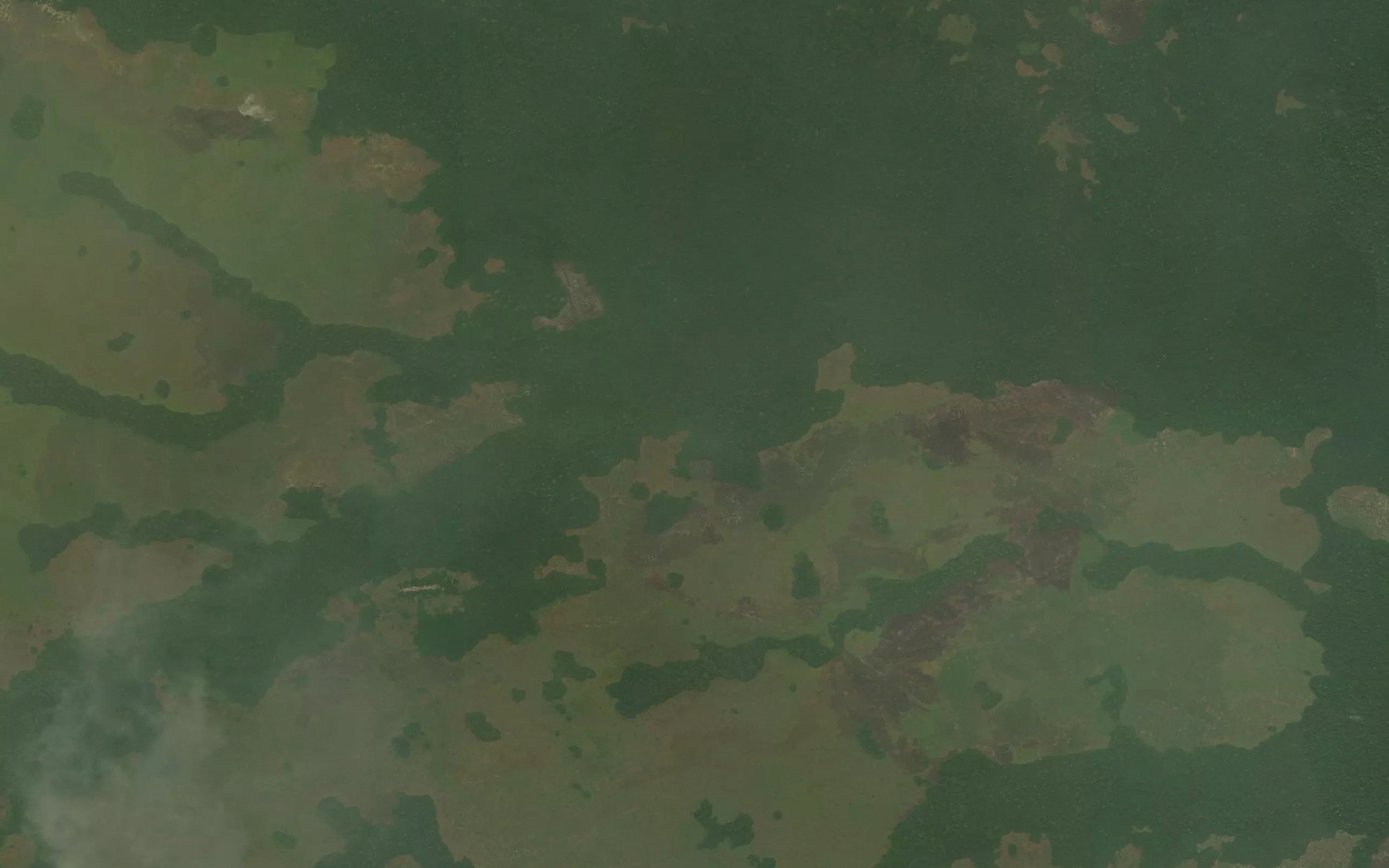 Satellite map of the Tsoungou