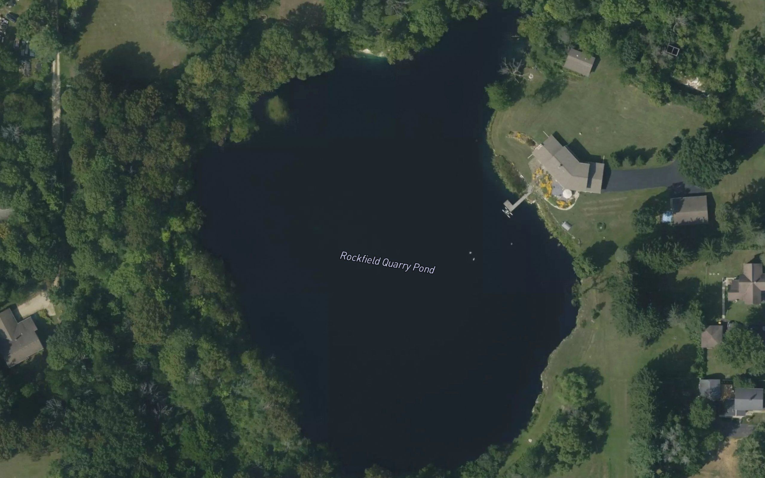 Rockfield Quarry Pond
