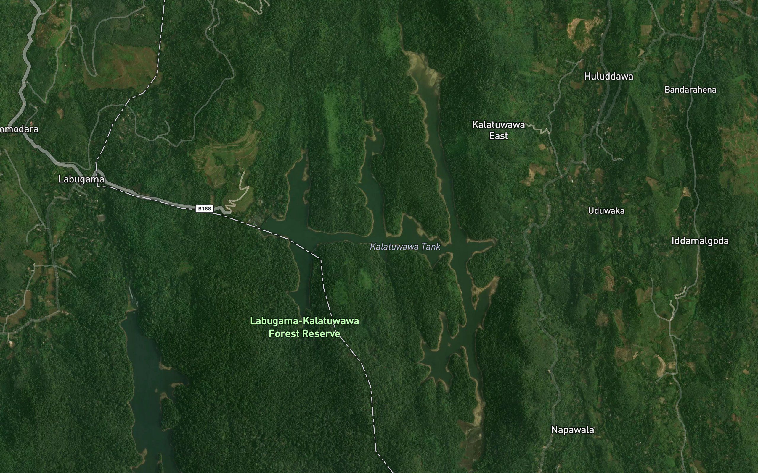 Kalatuwawa Reservoir