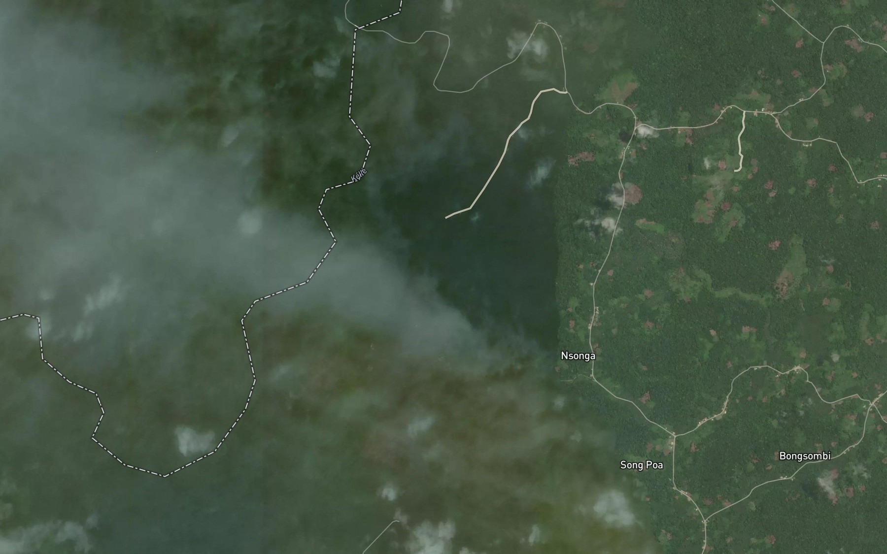 Satellite map of the Logo