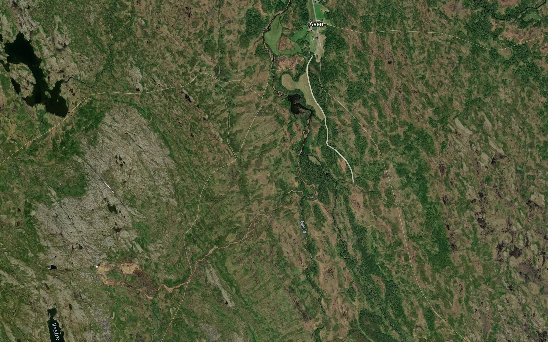 Satellite map of the Midtioybekken
