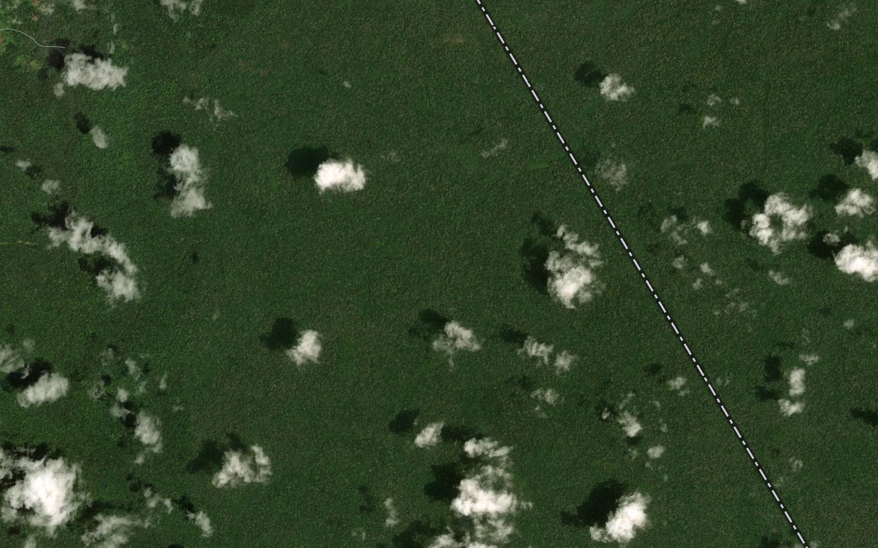 Satellite map of the Toboy