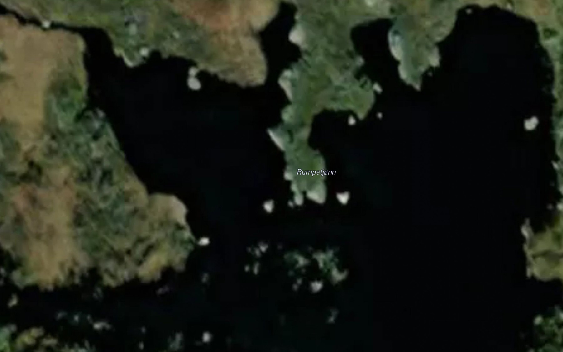 Satellite map of the Rumpetjonn
