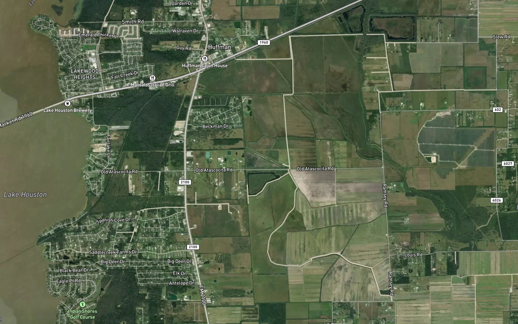 Satellite map of the Seaberg Reservoir Number 3