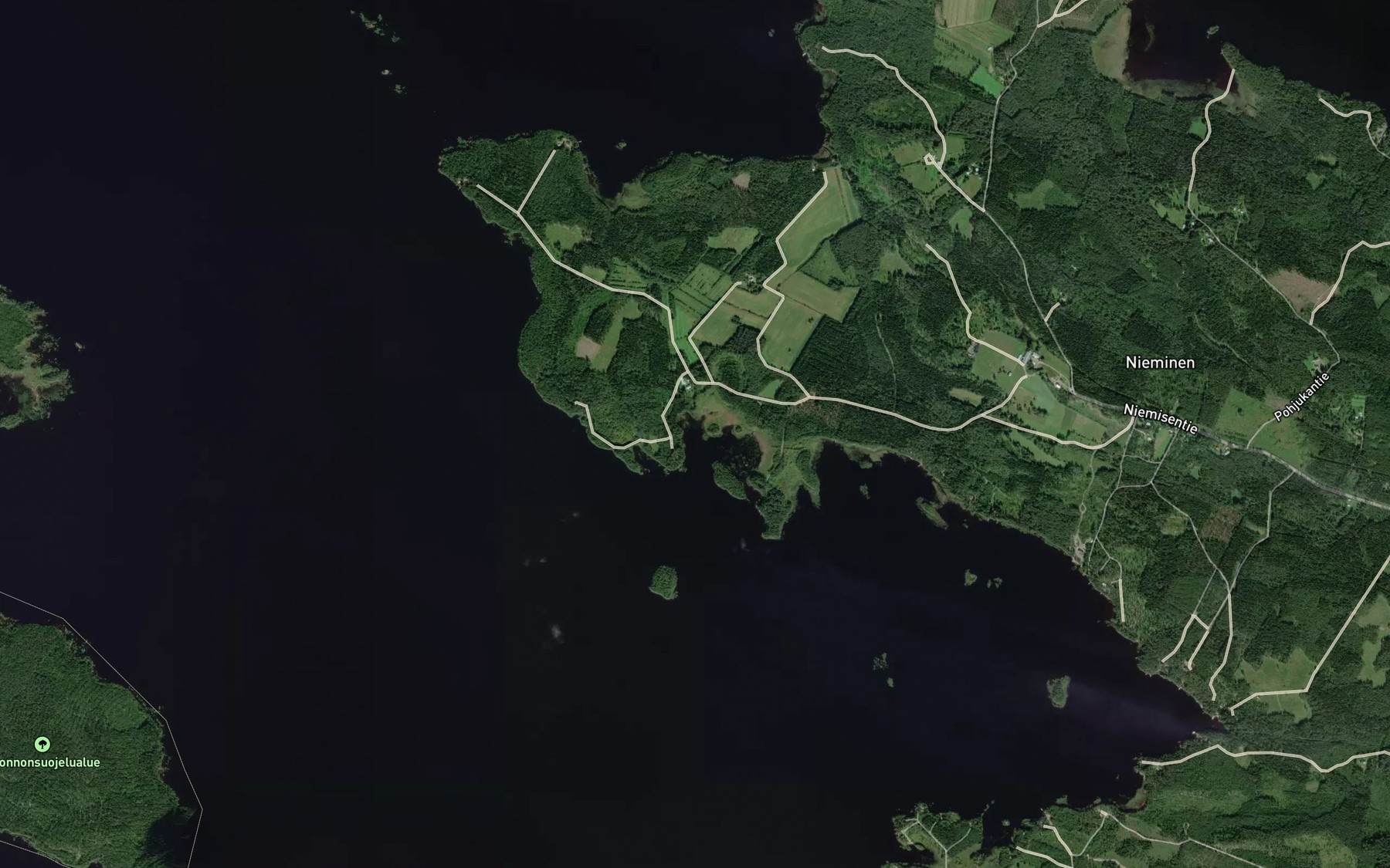 Satellite map of the Niemisenlahti
