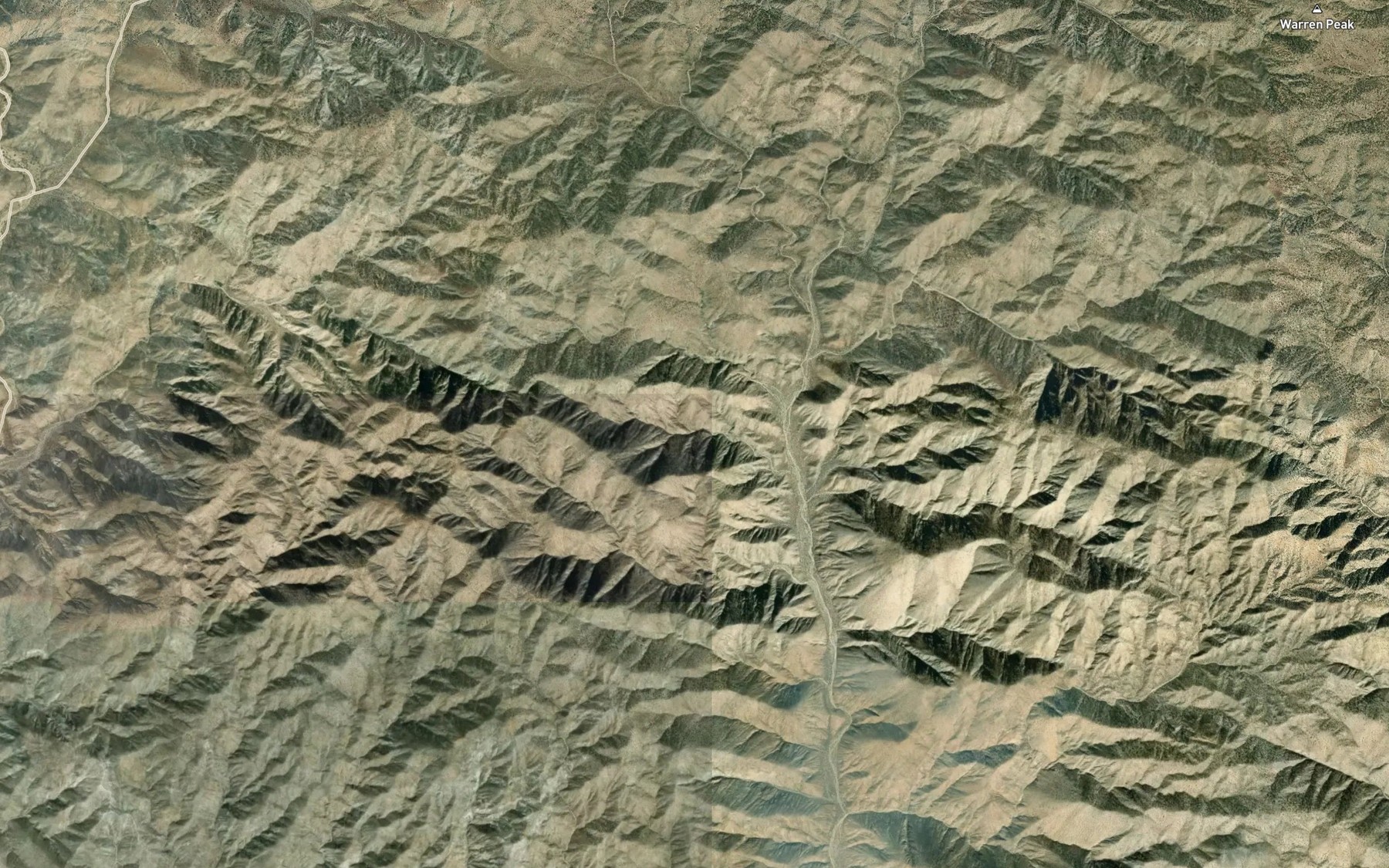 Satellite map of the Chuckawalla Bill Spring