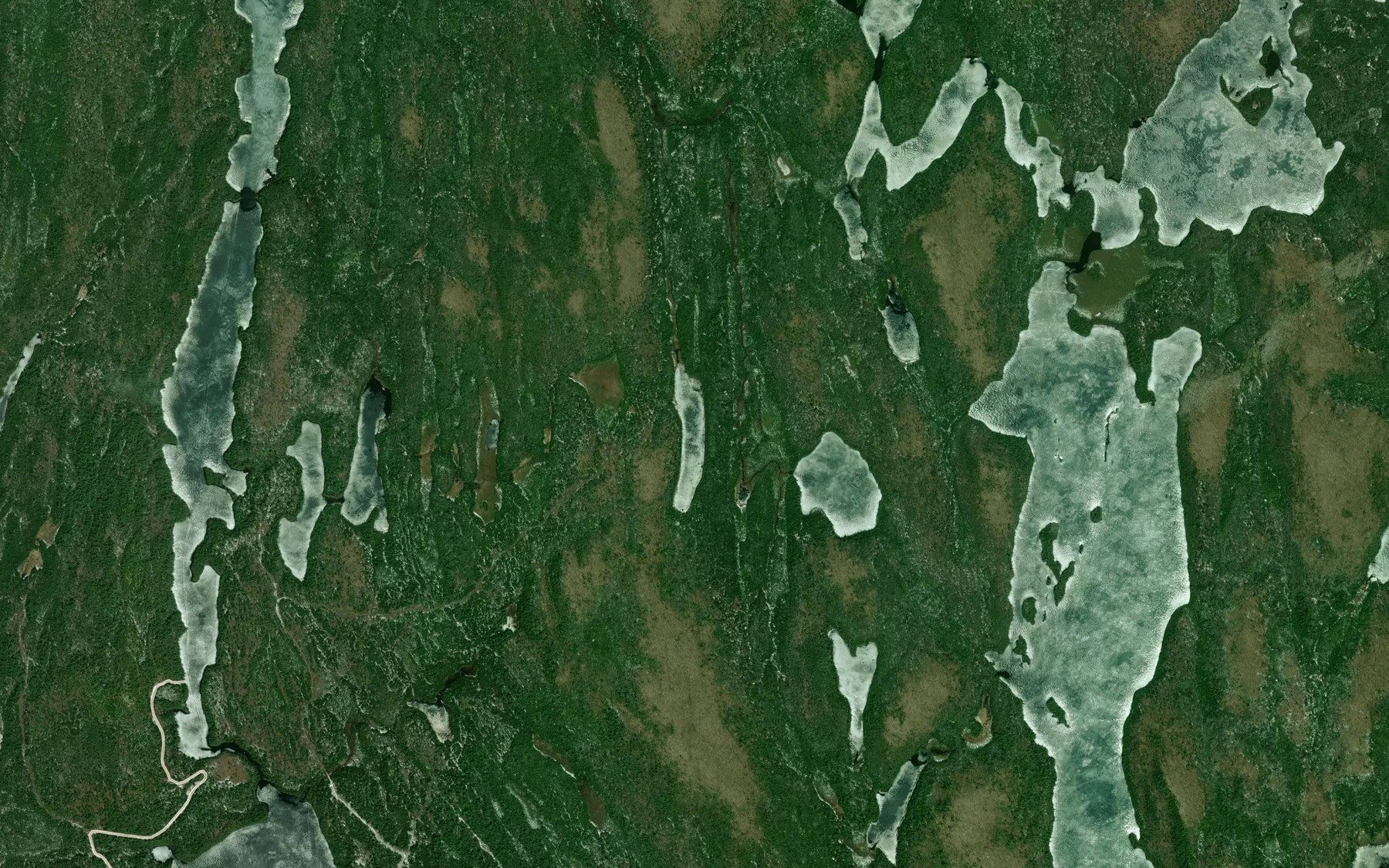 Satellite map of the Lac Long