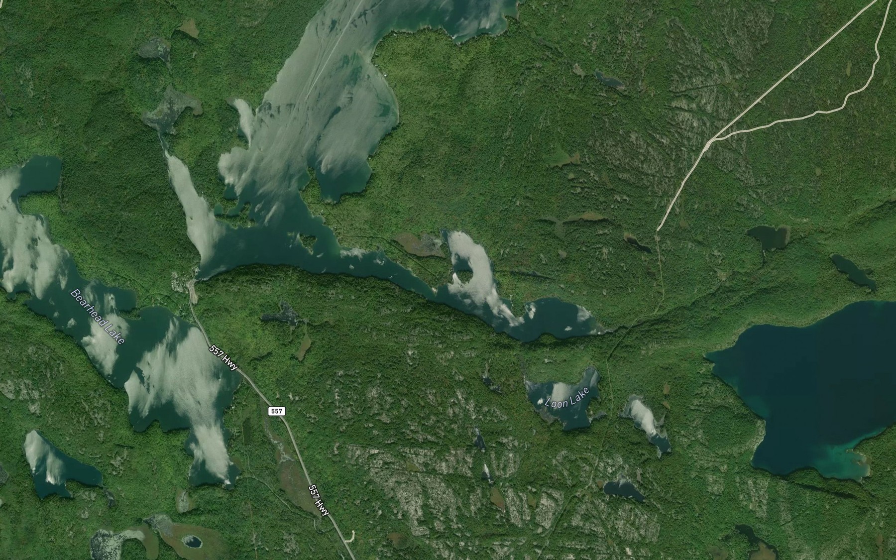 Satellite map of the MacDonald's Bay