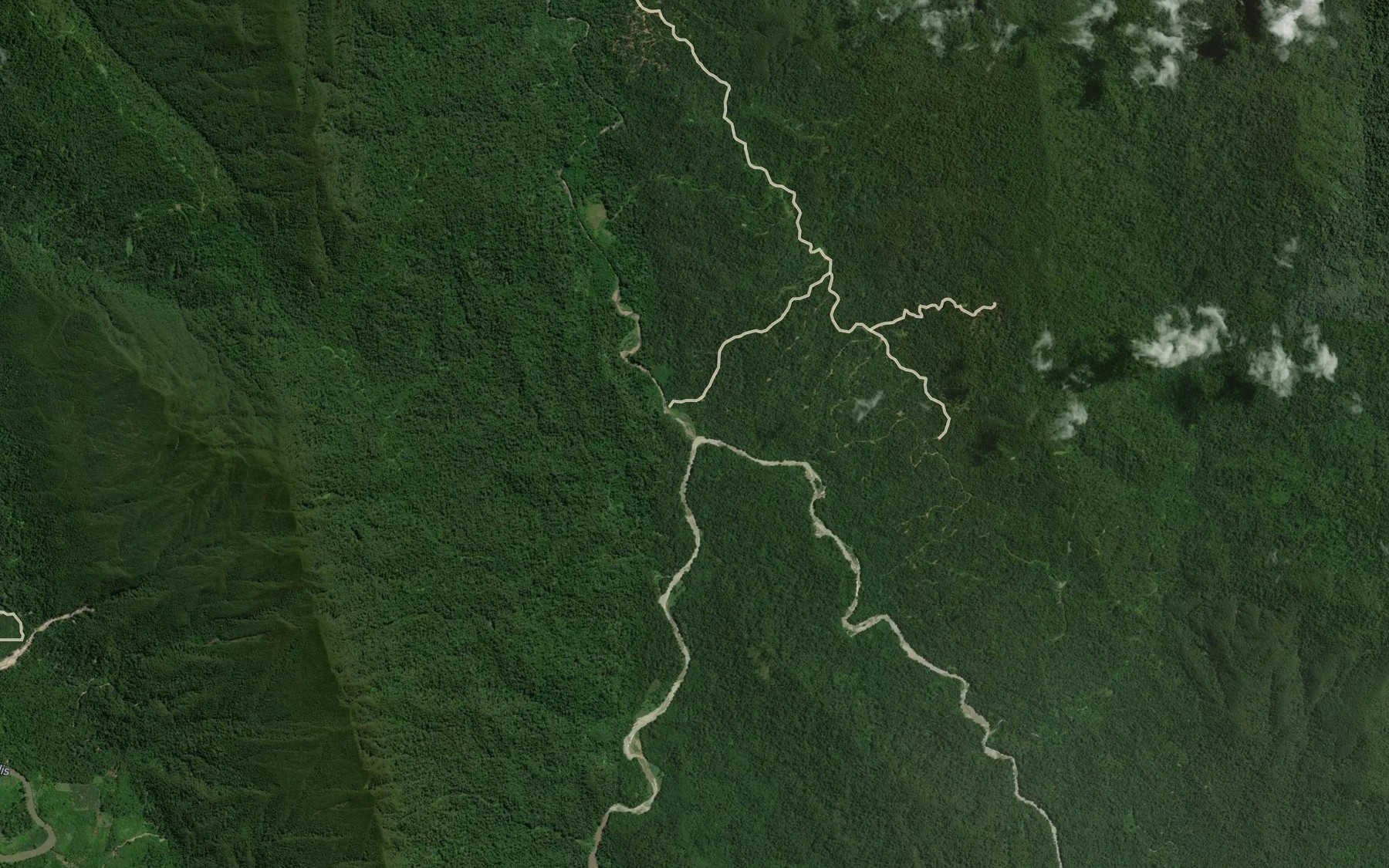 Satellite map of the Air Sijorang