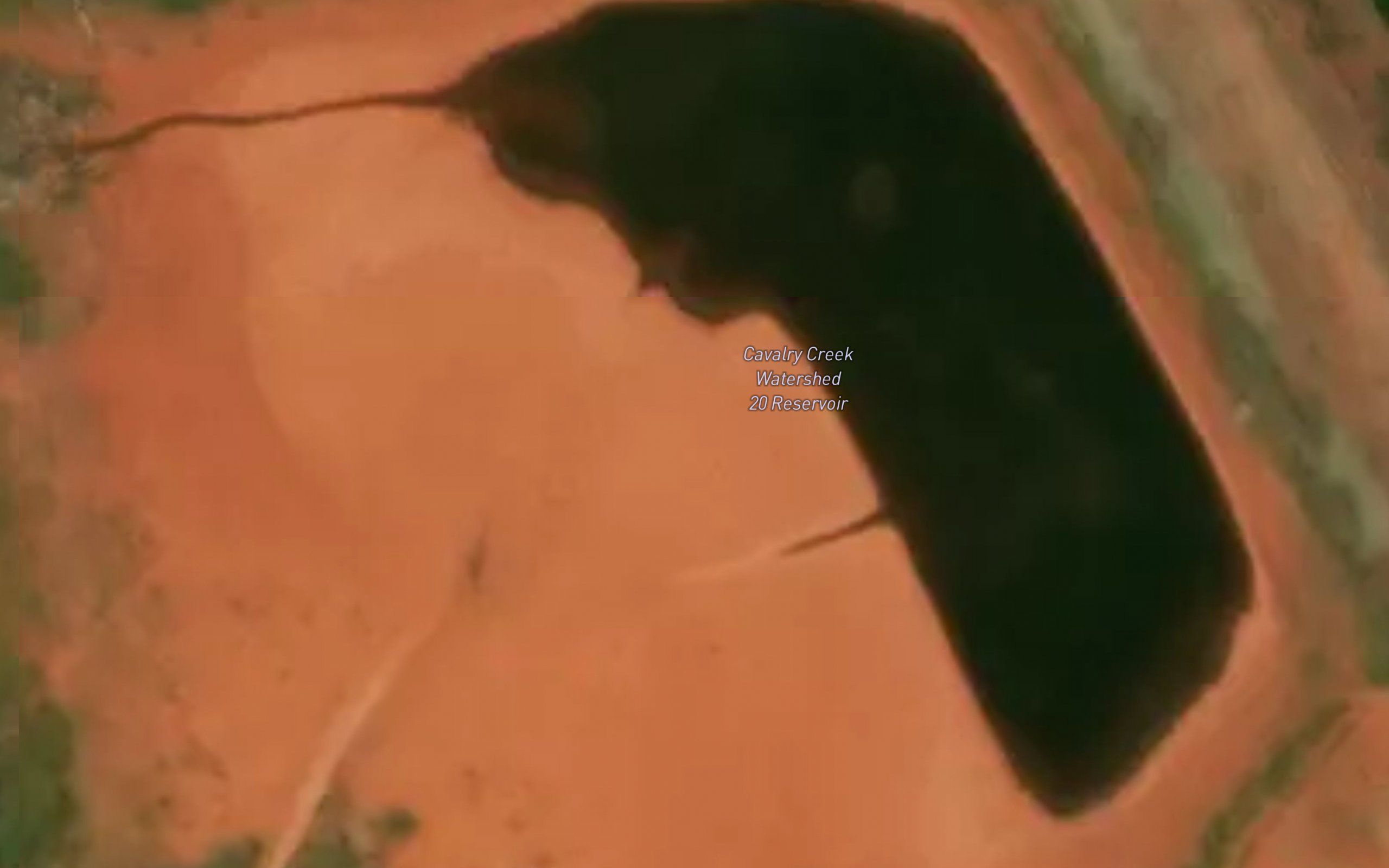 Cavalry Creek Watershed 20 Reservoir