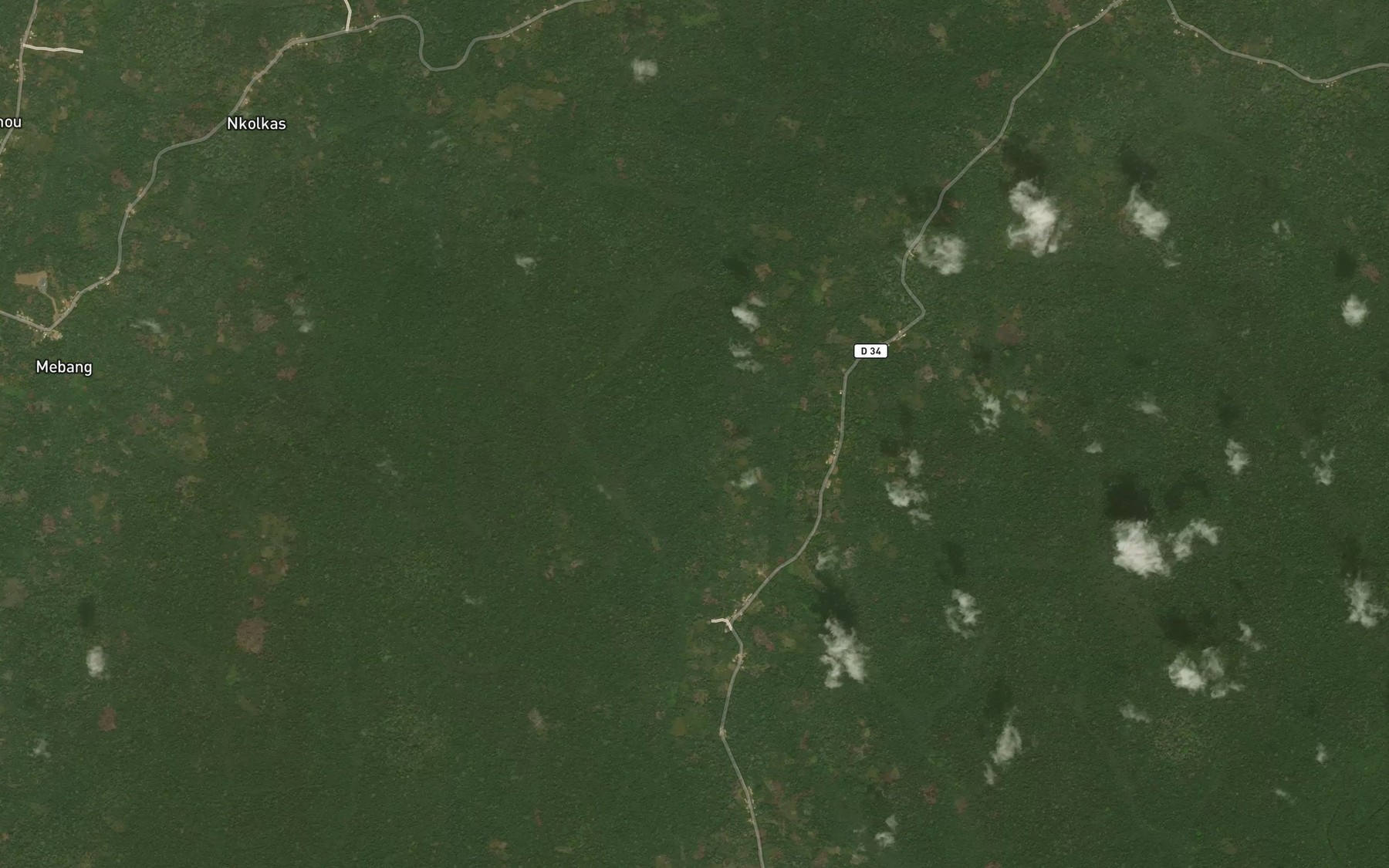 Satellite map of the Soue