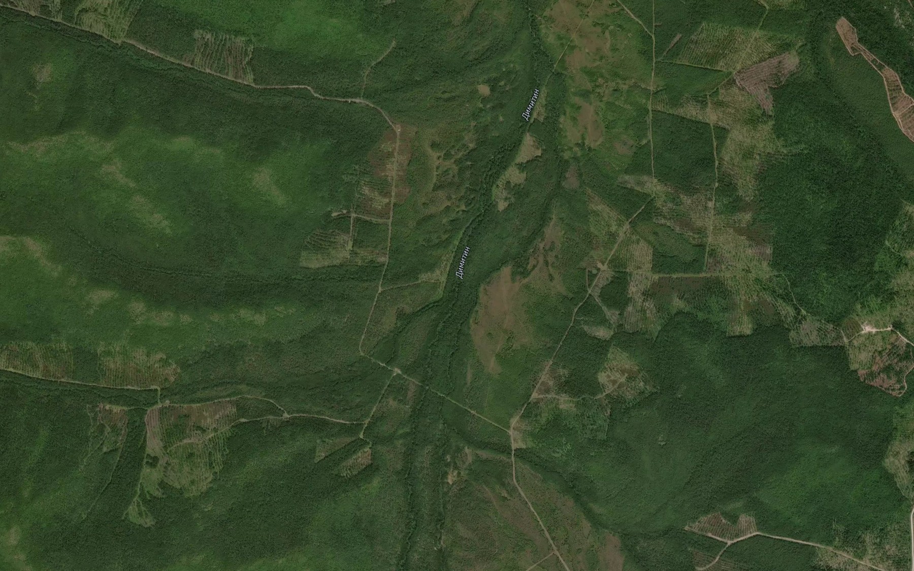 Satellite map of the Zaval'nyy