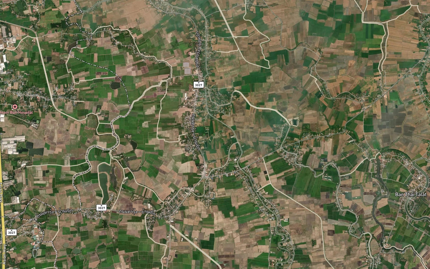 Satellite map of the Nong Kam Phot
