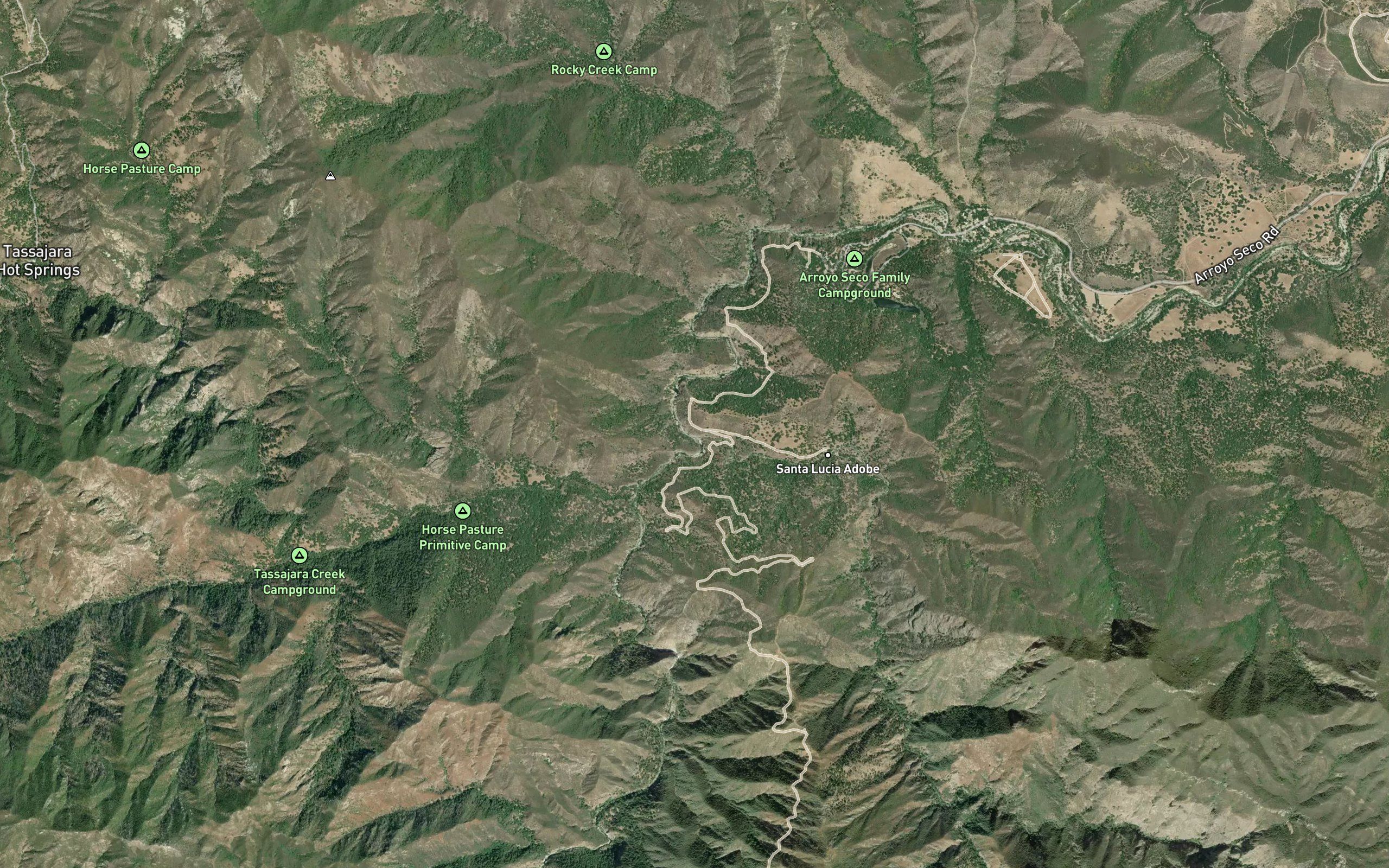 Santa Lucia Creek