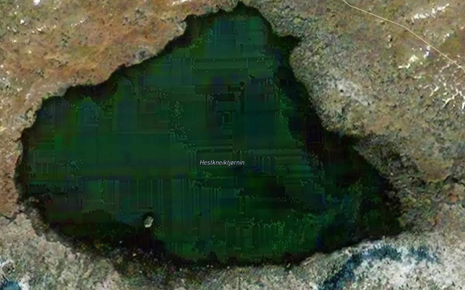 Satellite map of the Hestkneiktjornin