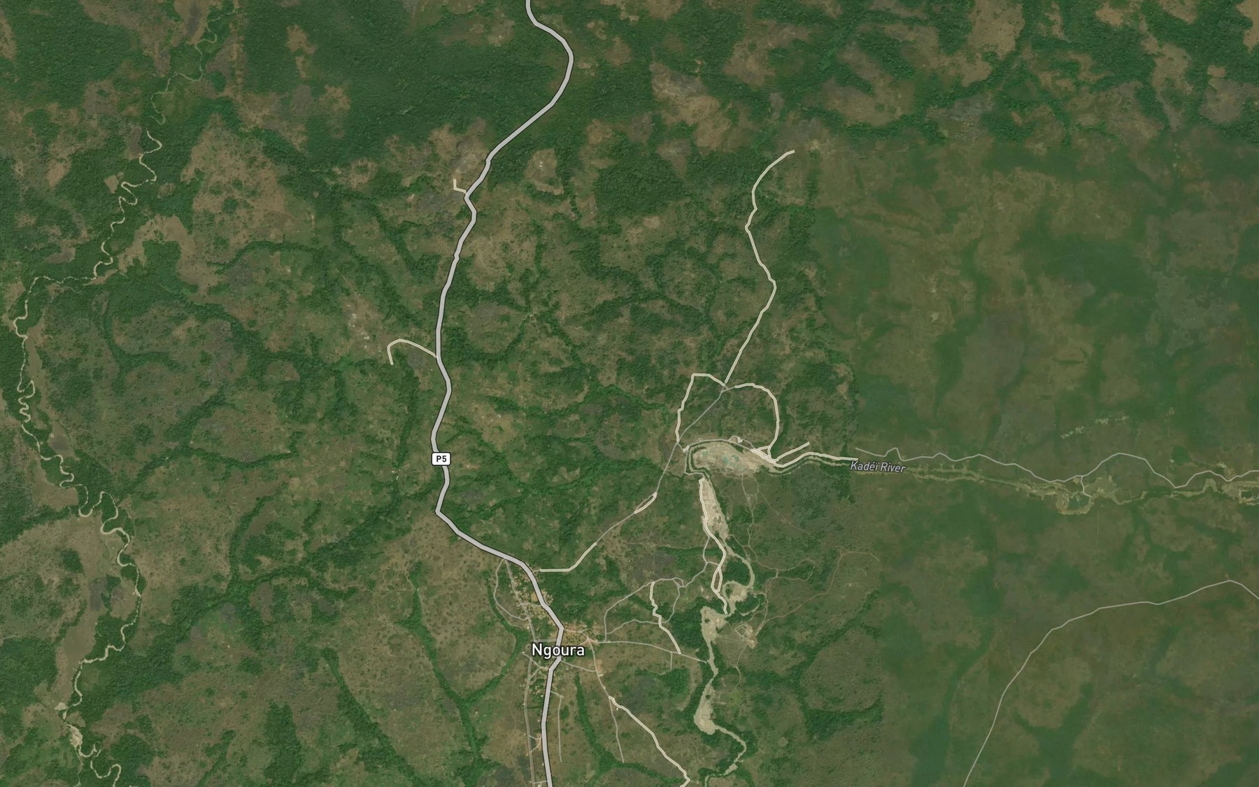 Satellite map of the Libobo