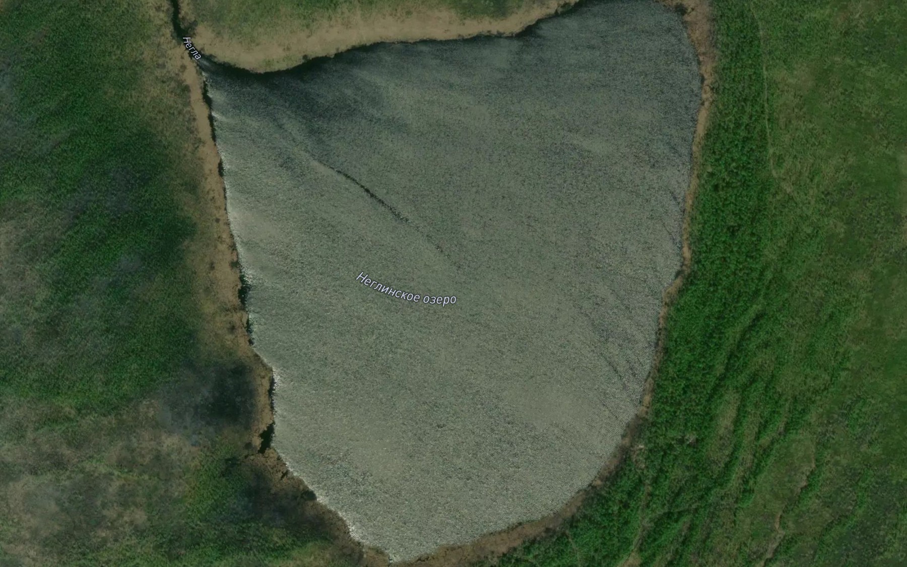 Satellite map of the Ozero Neglinskoye