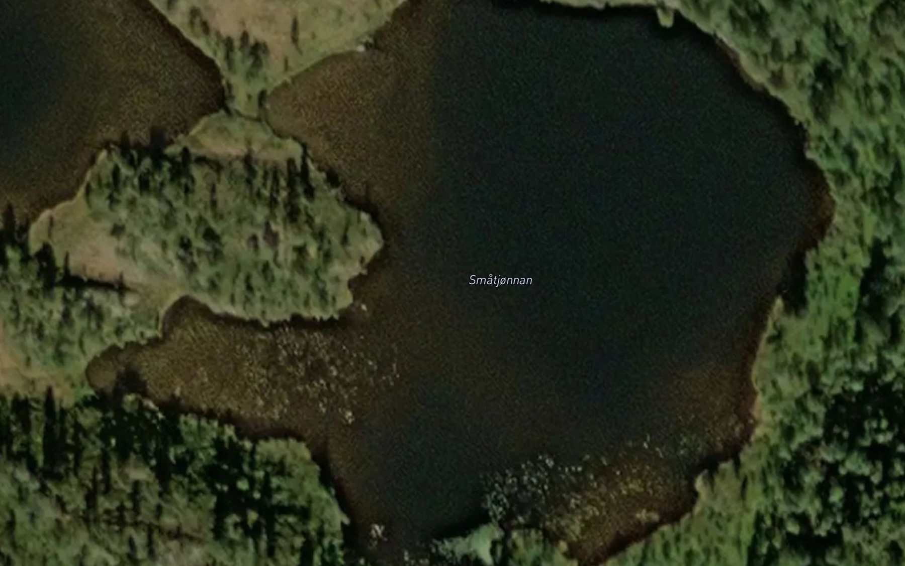 Satellite map of the Smatjornan
