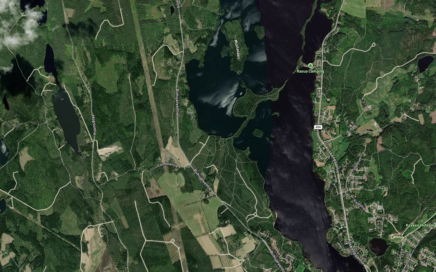 Satellite map of the Lehmioja