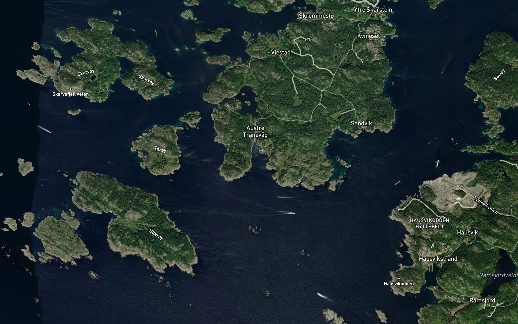 Satellite map of the Sovagen