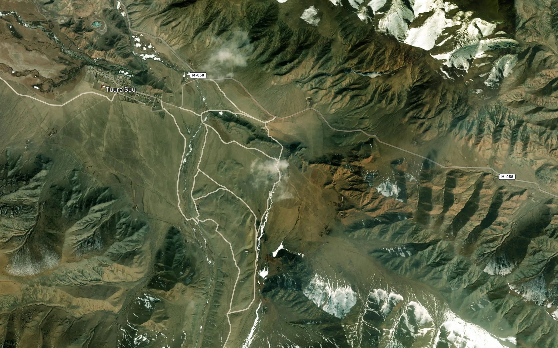 Satellite map of the Turasu