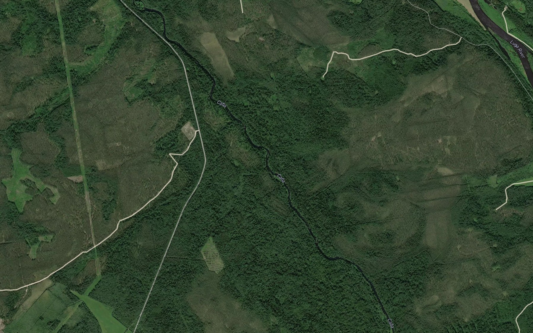 Satellite map of the Bereznyatskiy